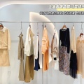 上海高端一线品牌昆诗兰女式秋装,棉麻女装秋冬