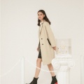 玛丝菲尔素系列品牌折扣女装批发货源,库存大衣外套风衣